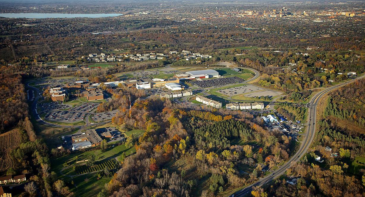 Talking Open House On Chatting About College Onondaga Community College   Onondaga Community College Aerial Photo 